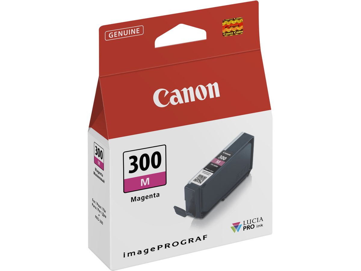 CANON Cartouche d'encre magenta PFI-300M iPF PRO-300 14.4ml (4549292158878)
