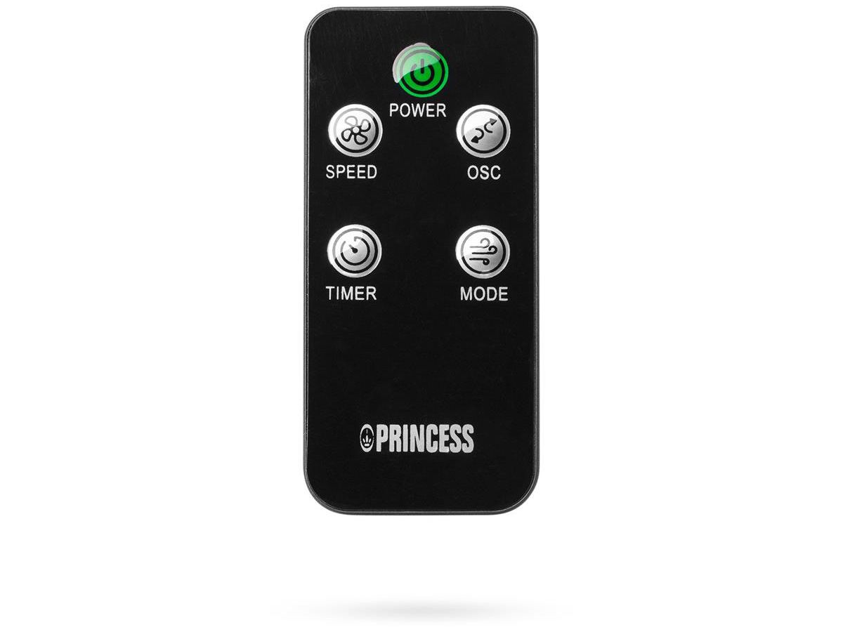 PRINCESS Ventilatore a piantana 80cm 350001.01.1 nero (8713016082039)