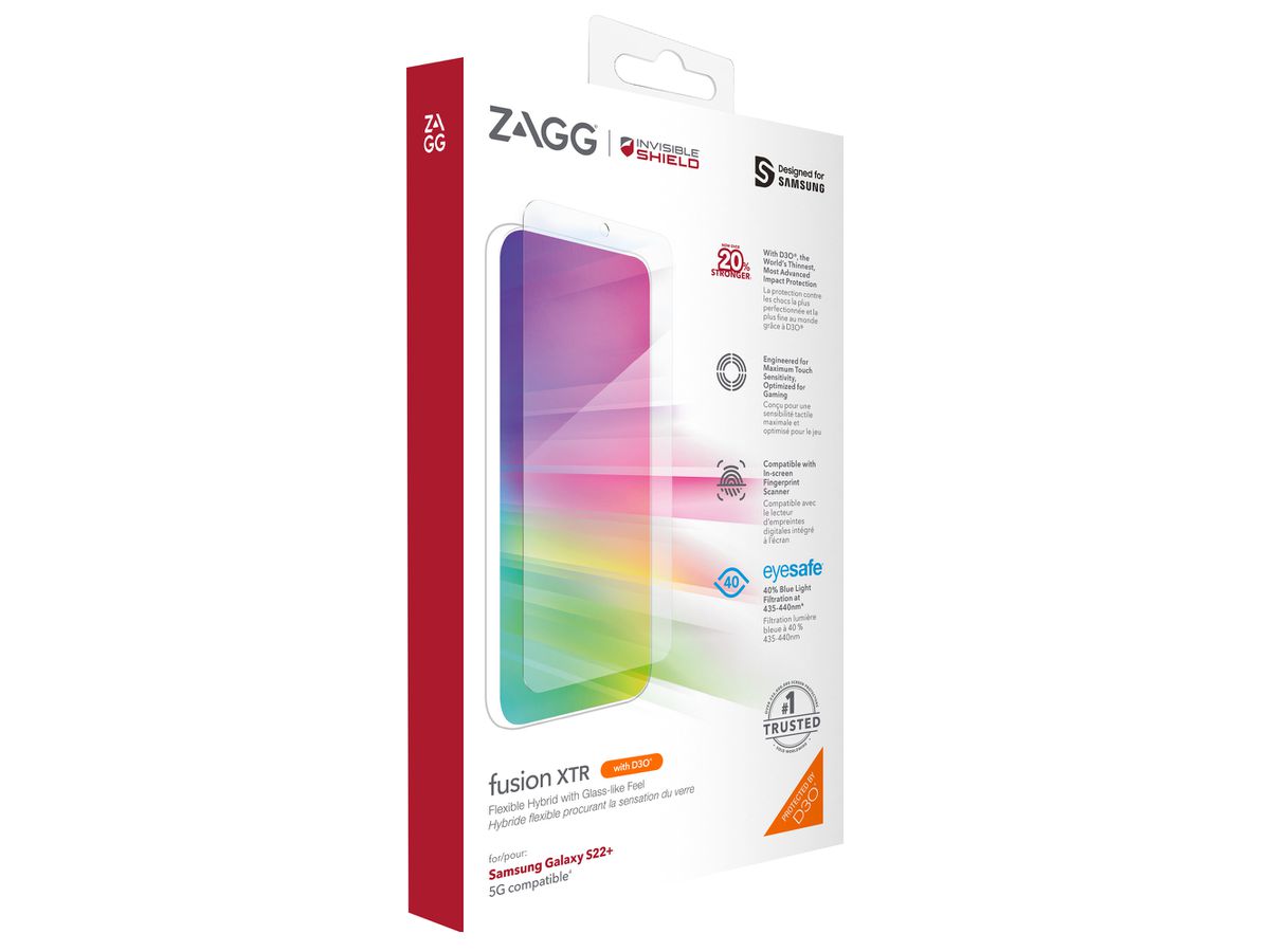 INVISIBLE SHIELD Glass Fusion XTR 200309363 Samsung Galaxy S22+ (0840056167865)