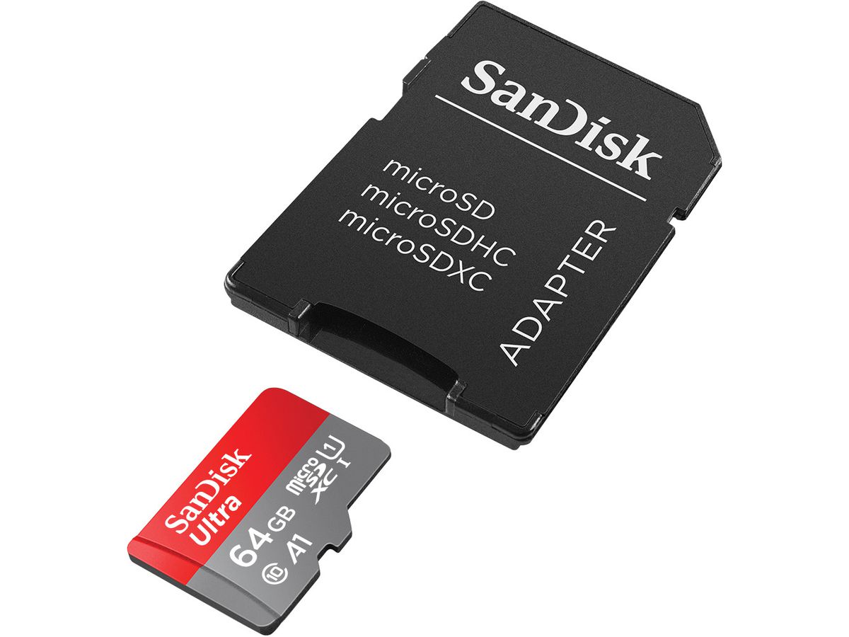 SANDISK Ultra micro SDXC 64GB SDSQUAB-064G-GN6MA (0619659200541)