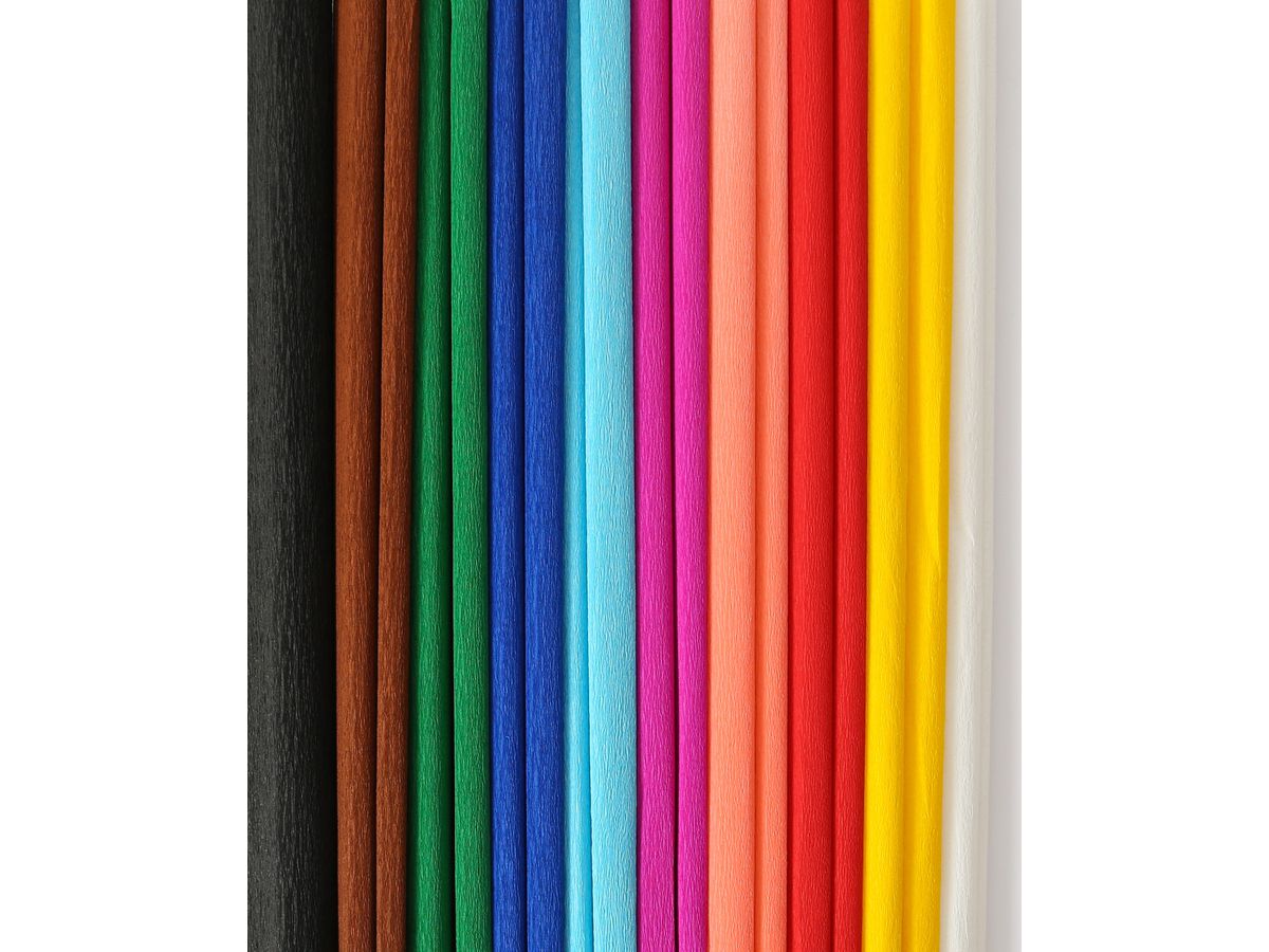 I AM CREATIVE Papier crêpe 50x200cm 4071 assorti 10 pcs. (7611983215911)
