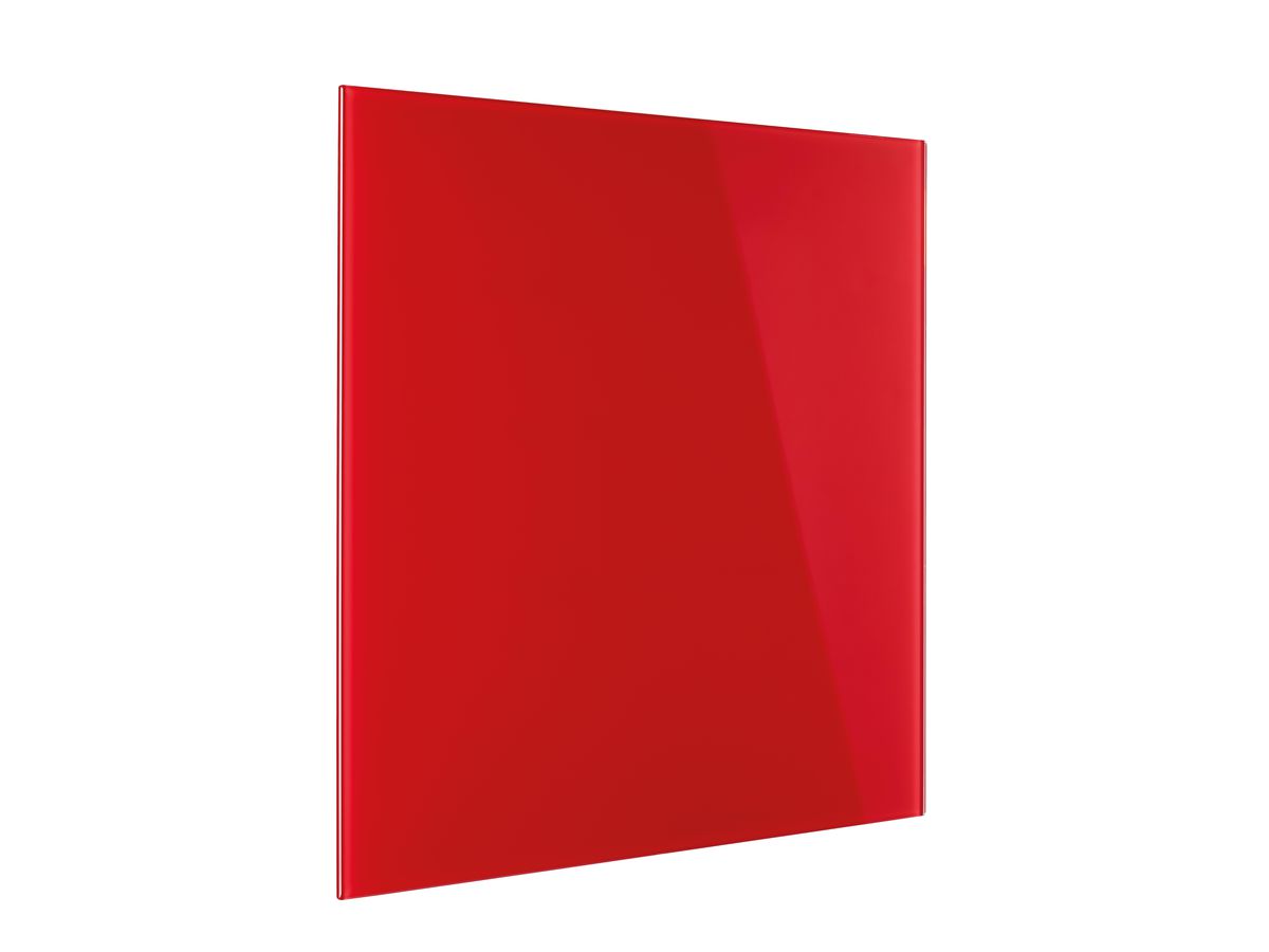 MAGNETOPLAN Design-Glasboard 400x400mm 13401006 rot, magnetisch (4013695057057)