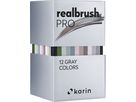 KARIN Real Brush Pen Pro 0.4mm 31C6 Gray colours 12 Stück (5904446031350)