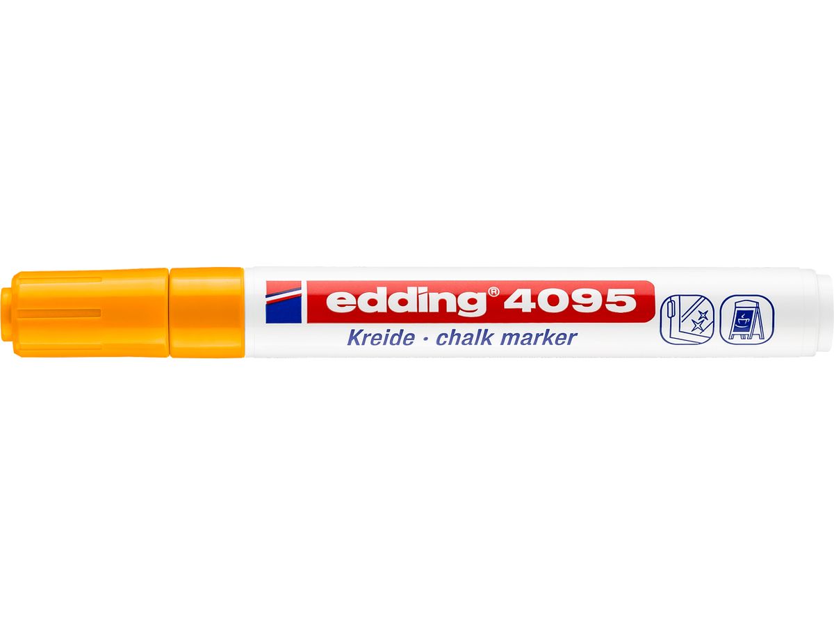 EDDING Windowmarker 4095 2-3mm 4095-66 arancia neon (4004764887521)