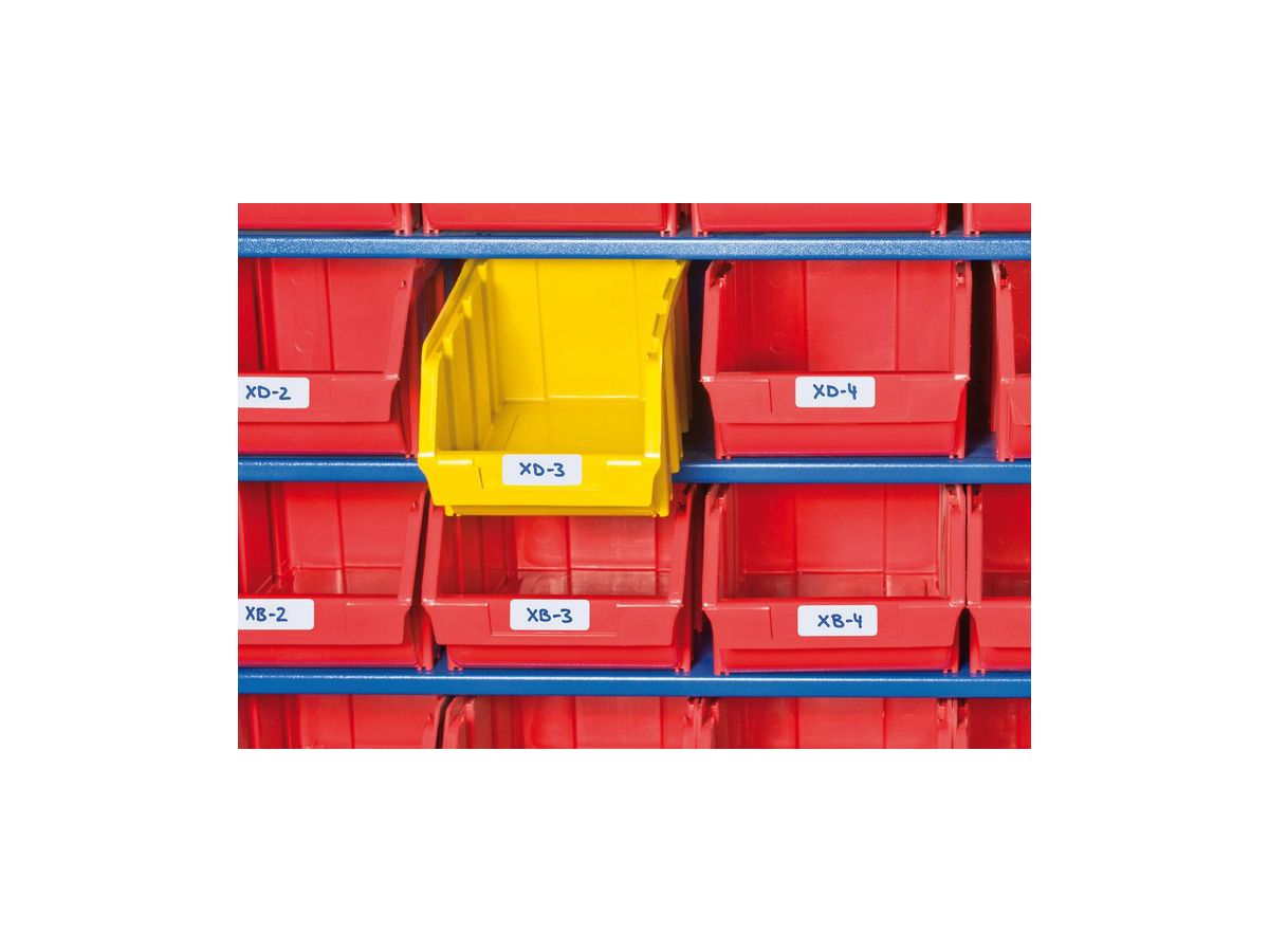 HERMA Etichette universali 34x67mm 2480 bianco 192 pezzi/32 fogli (4008705024808)