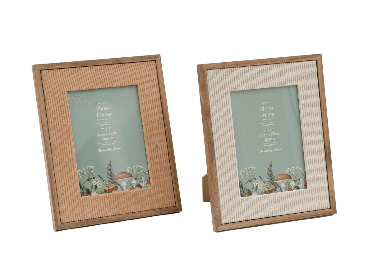 ROOST Fotorahmen 5x7 Zoll PH2504 Kord, assortiert (5024418576051)