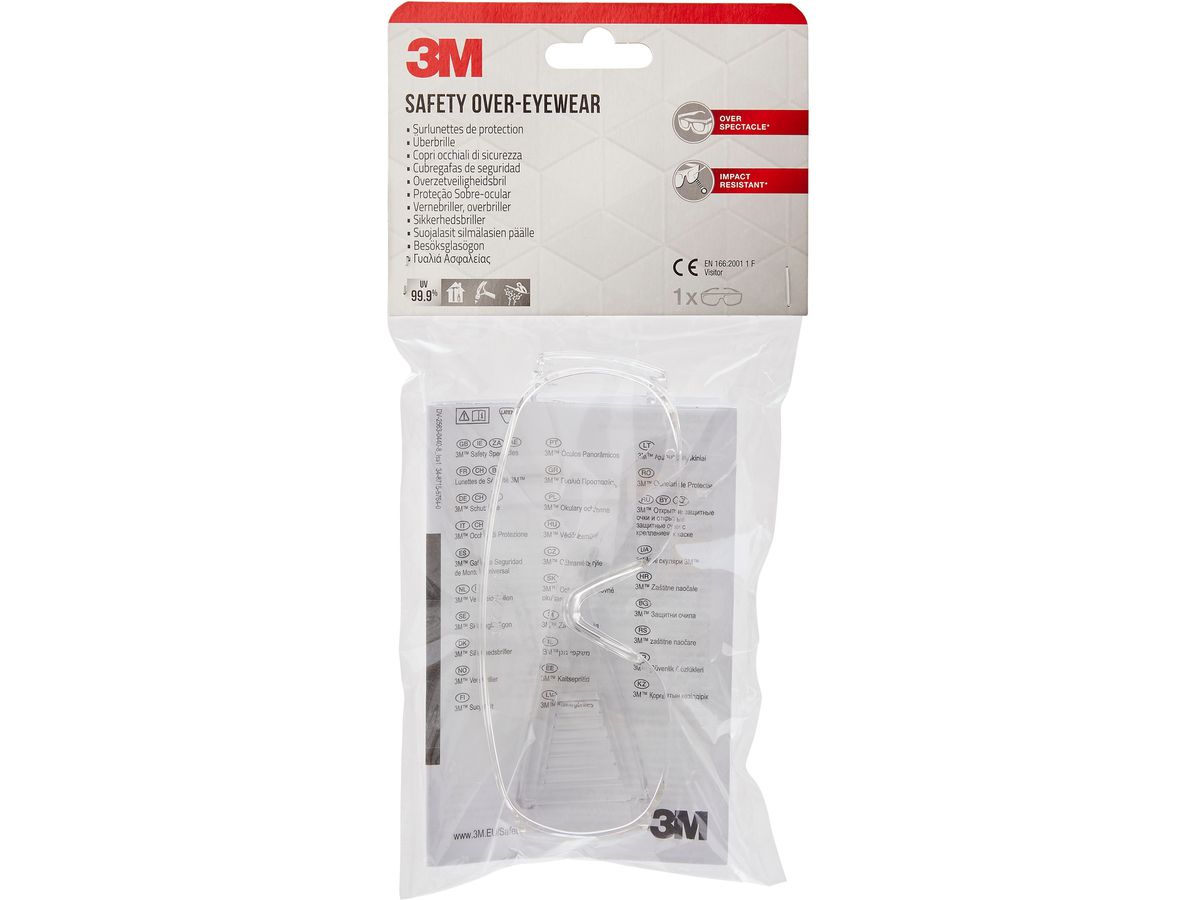 3M Visitor Überbrille 7100140678 transparent, VISCC1 (5902658102776)