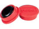 NOBO Magnet rund 24mm 1915293 rot 10 Stück (5028252611152)