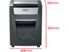 REXEL Aktenvernichter Momentum 2104578CH X420, P-4, 30lt (5028252523400)