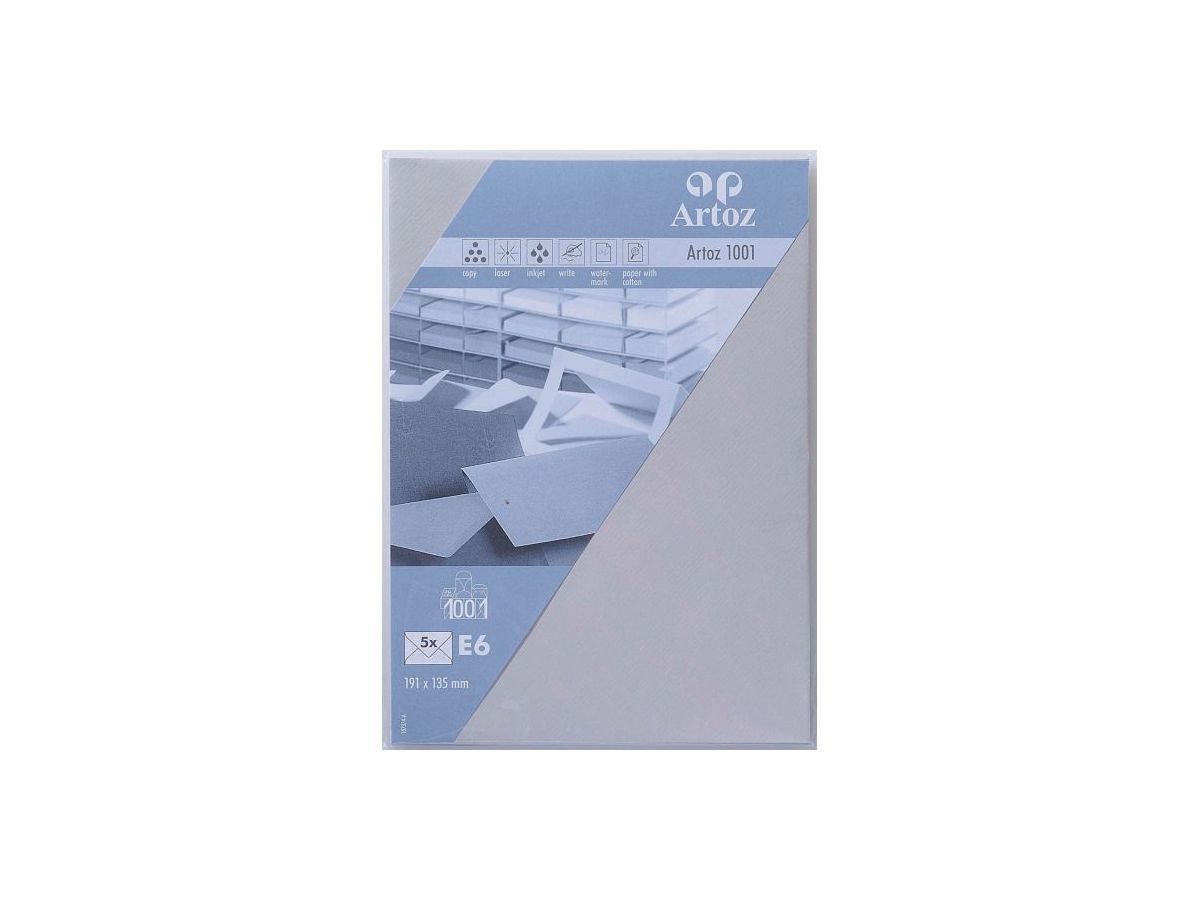 ARTOZ Couverts 1001 E6 107374182 100g, lichtgrau 5 Stück (7612450869026)