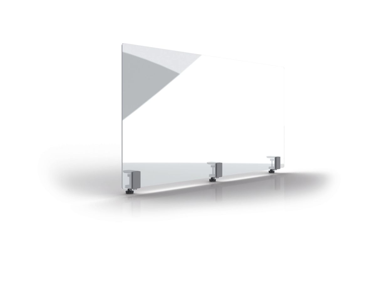 MAGNETOPLAN Muro igienico 1200x600mm 11029120 Vetro acrilico, con morsetto (4013695063836)