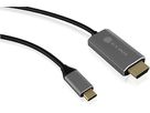ICY BOX USB C zu HDMI Kabel, 1,8 m, IB-CB020-C 4K@60 Hz, HDCP 2.2, Aluminium (4250078166931)