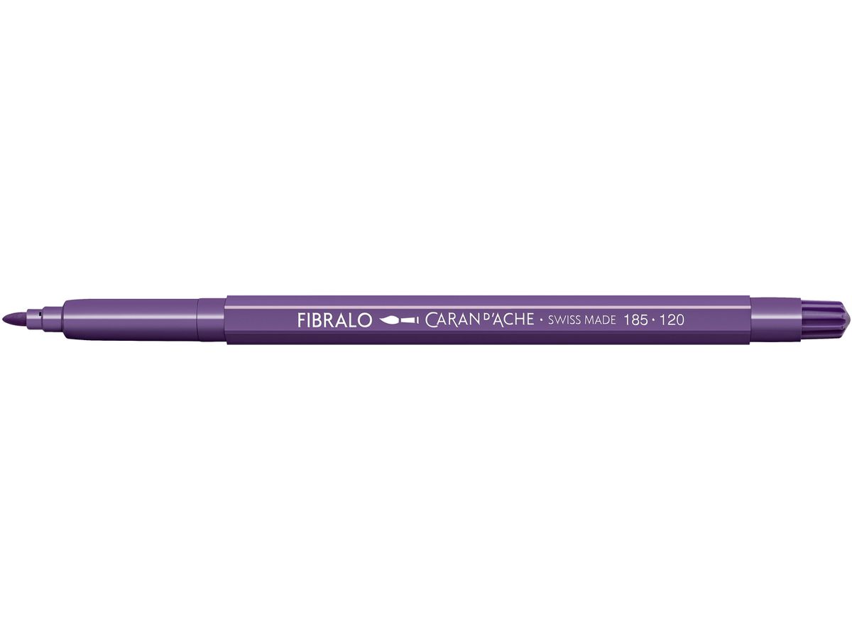 CARAN D'ACHE Fasermalstift Fibralo 185.120 violett (7610186341120)