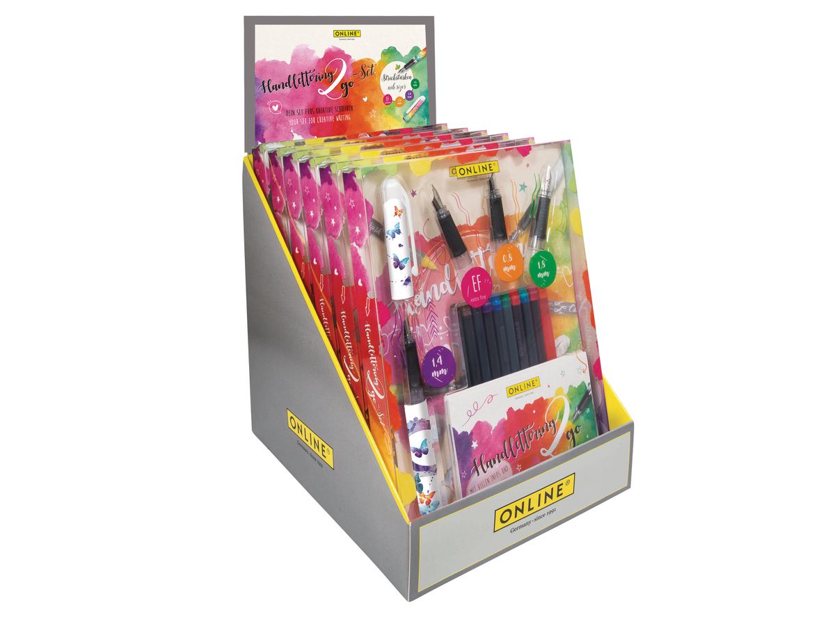 ONLINE Handlettering Set 1.4mm 12488/6 6 pezzi blu (4014421124883)