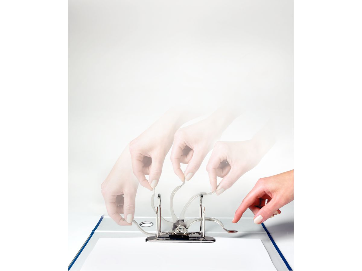 LEITZ Präsentationsordner weiss 4226-00-01 A4+ für 350 Blatt 6.5cm (4002432372546)