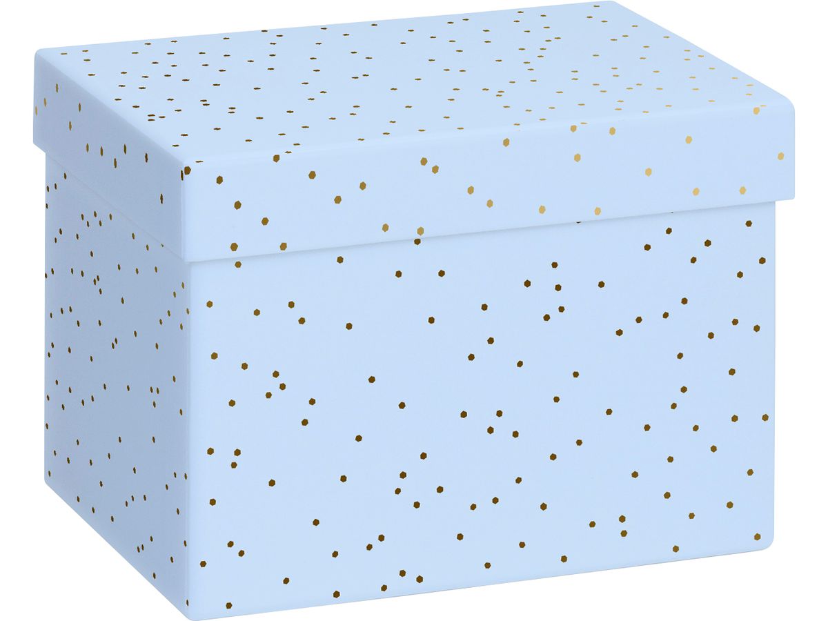 STEWO Scatola regalo Yvie 2551537392 azzurro 12x16.5x12cm (7630050886229)