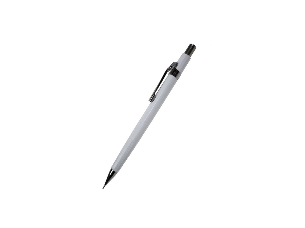 PENTEL Matita pressione 0.5mm P205-WX bianco con gomma cancellare (7610924040155)