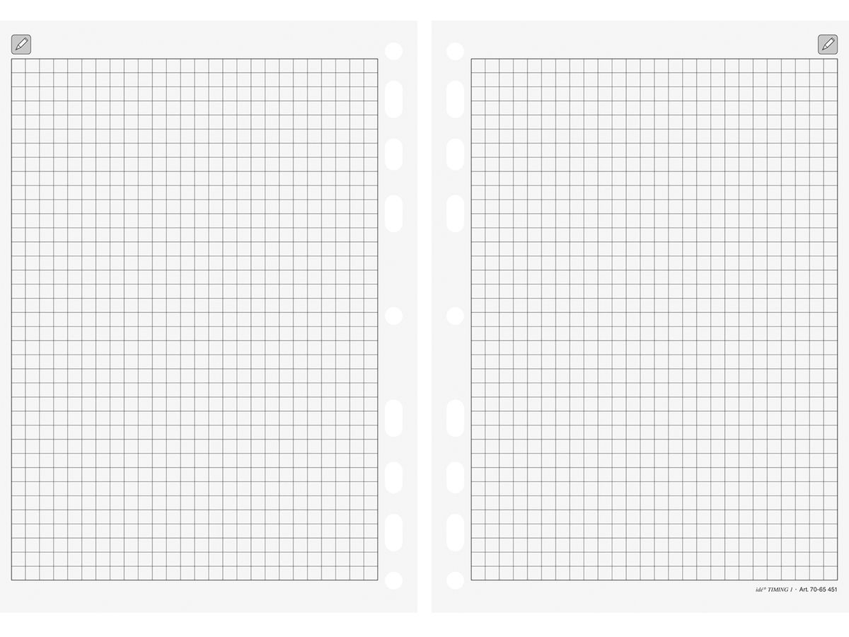 RIDOIDE Timing 3 notes quadrillés 7067451.26 32 feuilles 7.6x12.7cm (4003273745339)