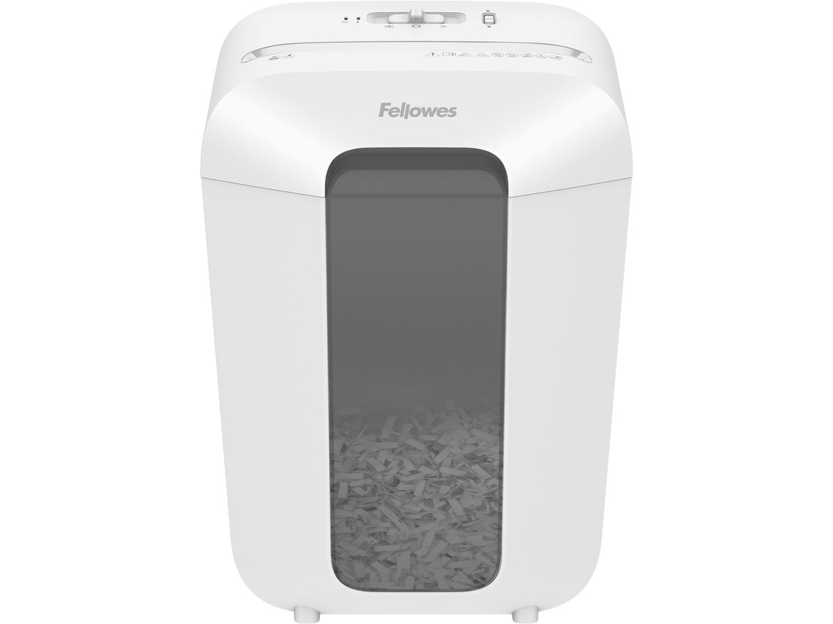 FELLOWES Aktenvernichter Powershred 100017468 LX70, P-4, 18Lt, weiss (0043859797158)