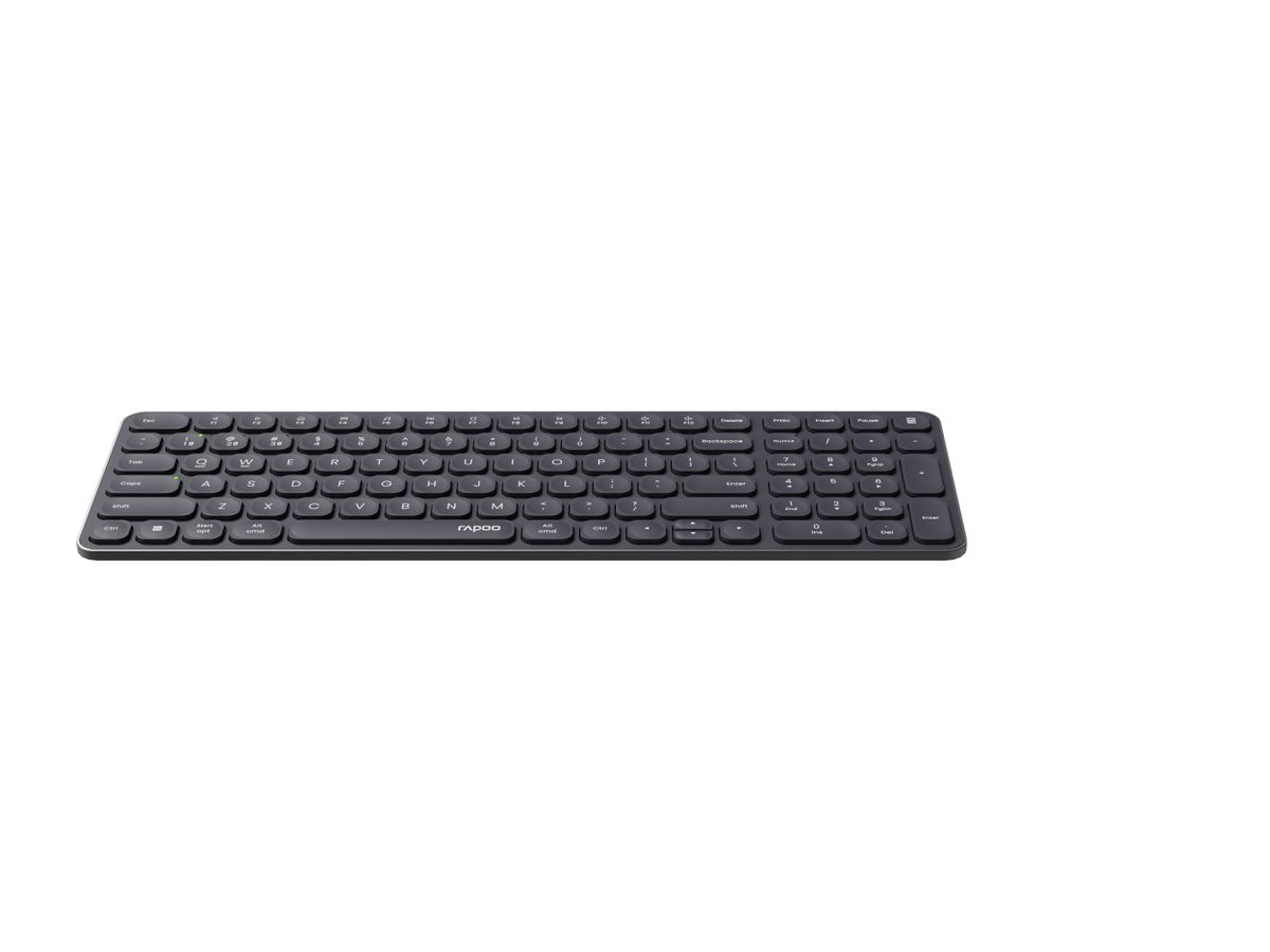 RAPOO E9710 ultraslim Keyboard 12642 Wireless, Dark Grey (6940056126429)