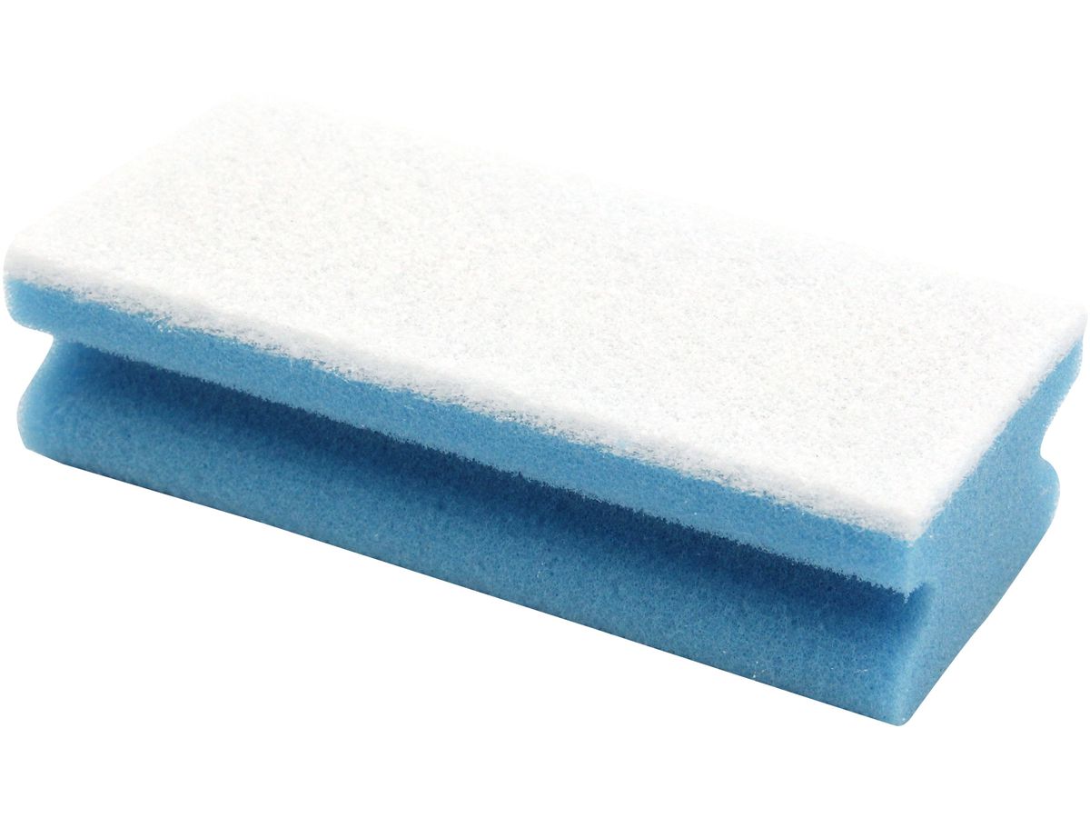 WEITACLEAN Éponge pad 150x70x43mm 5028024 bleu, sans rayures 10 pièces (7610588108482)