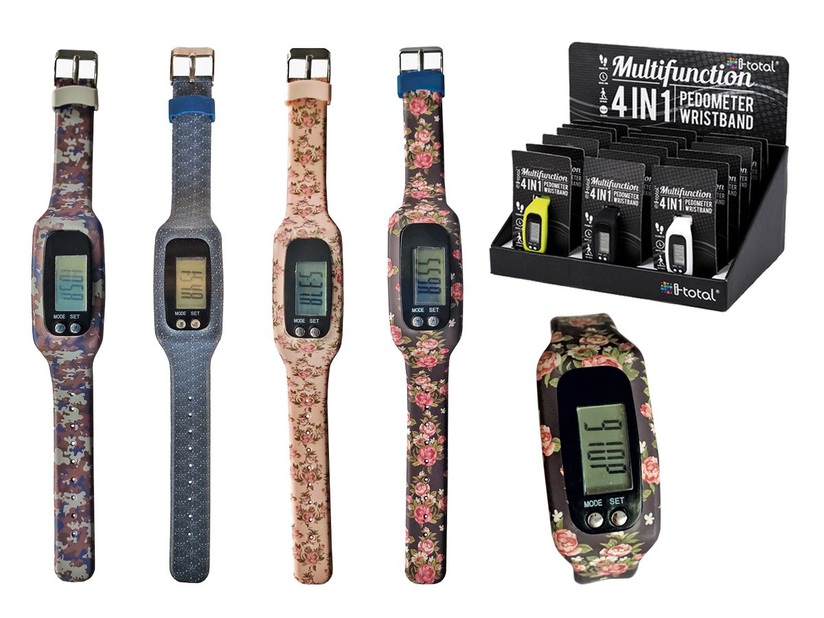 I-TOTAL Touch Uhr lang floral CM3309 ass. (8052877040223)