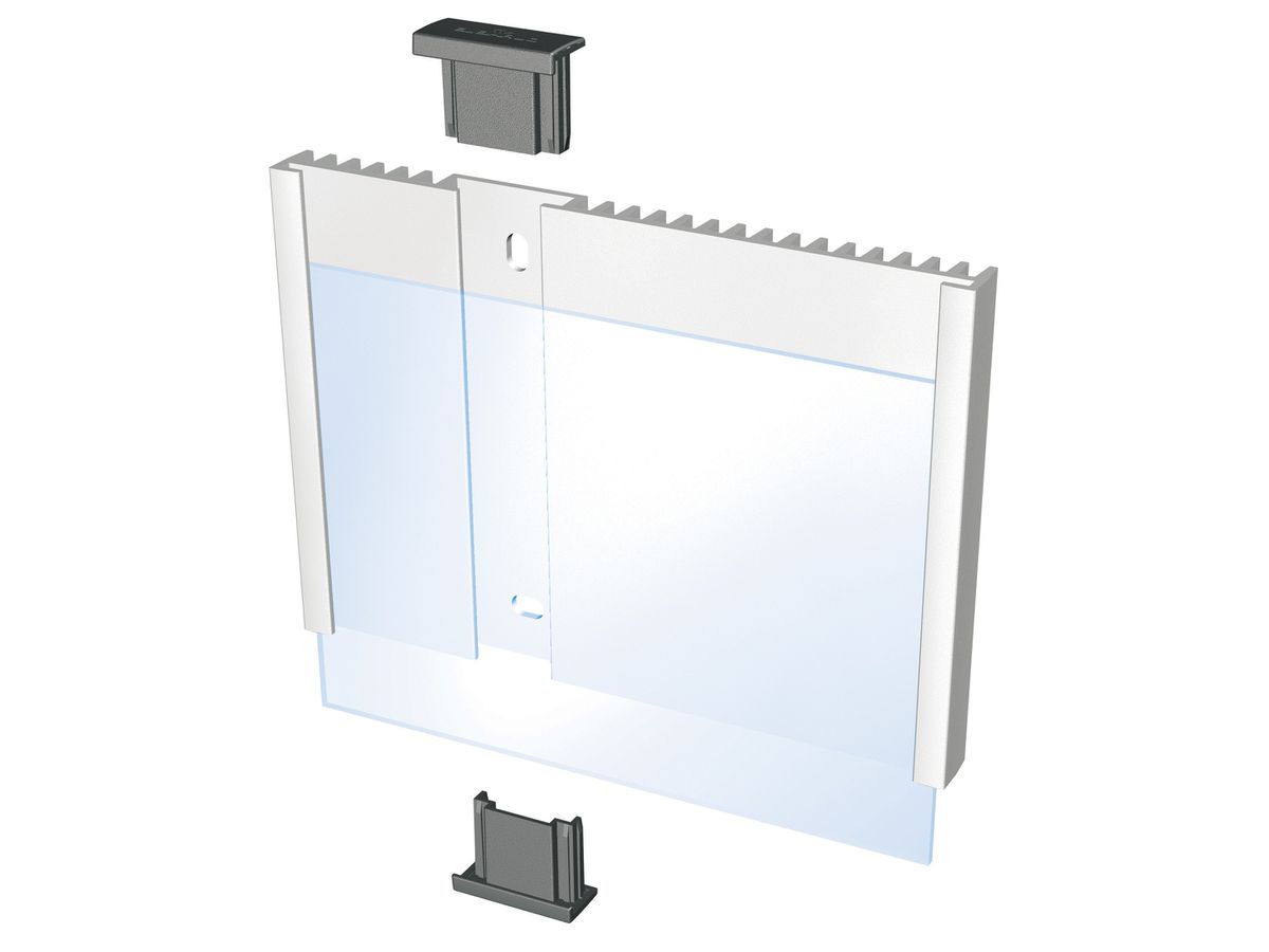 DURABLE Türschild Info Sign 480123 silber, aluminium 149x105.5mm (4005546400037)