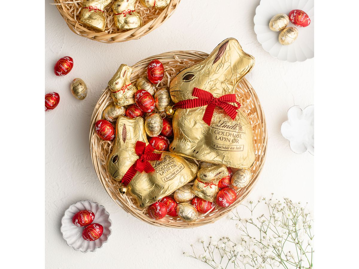 LINDT Lapin d'or Lait 667137 100g (4000539671302)