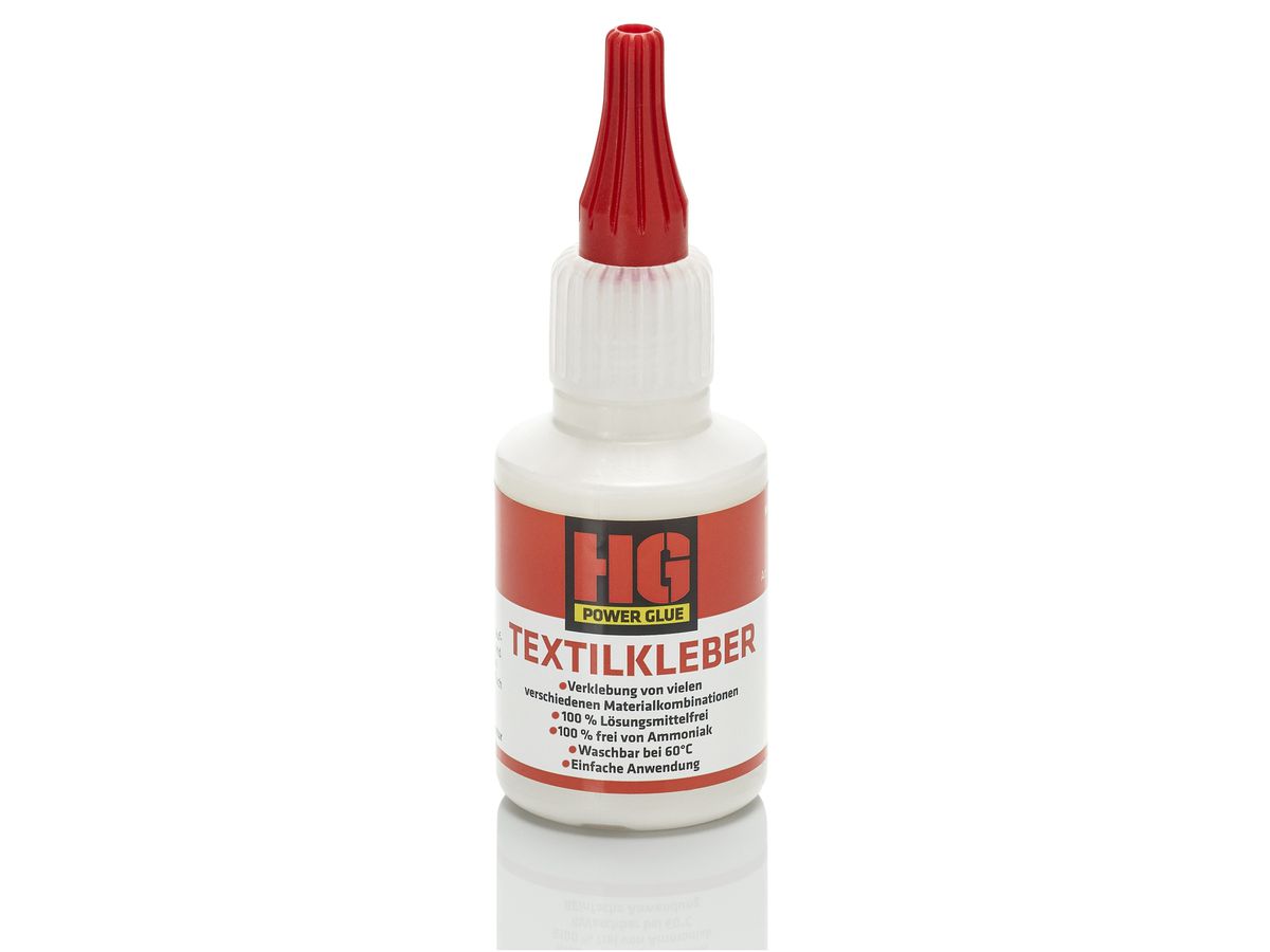 HG POWERGLUE La saldatura dalla bottiglia T5200000 Adesivo per tessuti 50ml (9120073230522)
