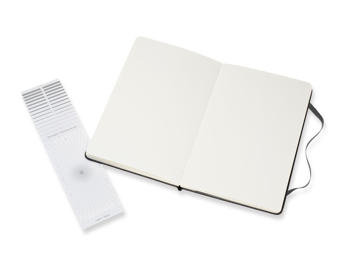 MOLESKINE Aquarell Notizbuch L/A5 715635 200g, HC, schwarz (8058341715635)