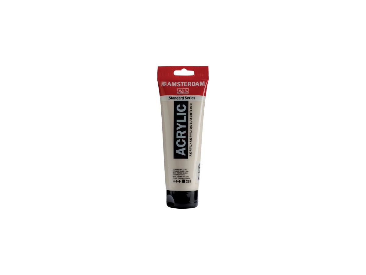 AMSTERDAM Peinture acrylique 250ml 17122890 titanbuff 289 (8712079266974)