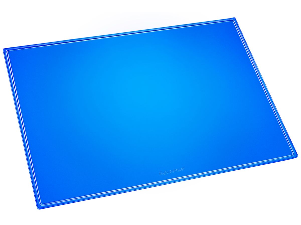 LÄUFER Schreibunterlage Durella 32629 blau-transp. 53x40cm (4006677326296)