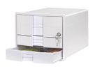 HAN Cassettiera IMPULS A4/C4 24.70 bianco 3 cassetti (4012473100961)