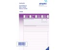 SIMPLEX Blocco combi D/F/I A5 15508 bianco 50x3 fogli (7611468155084)