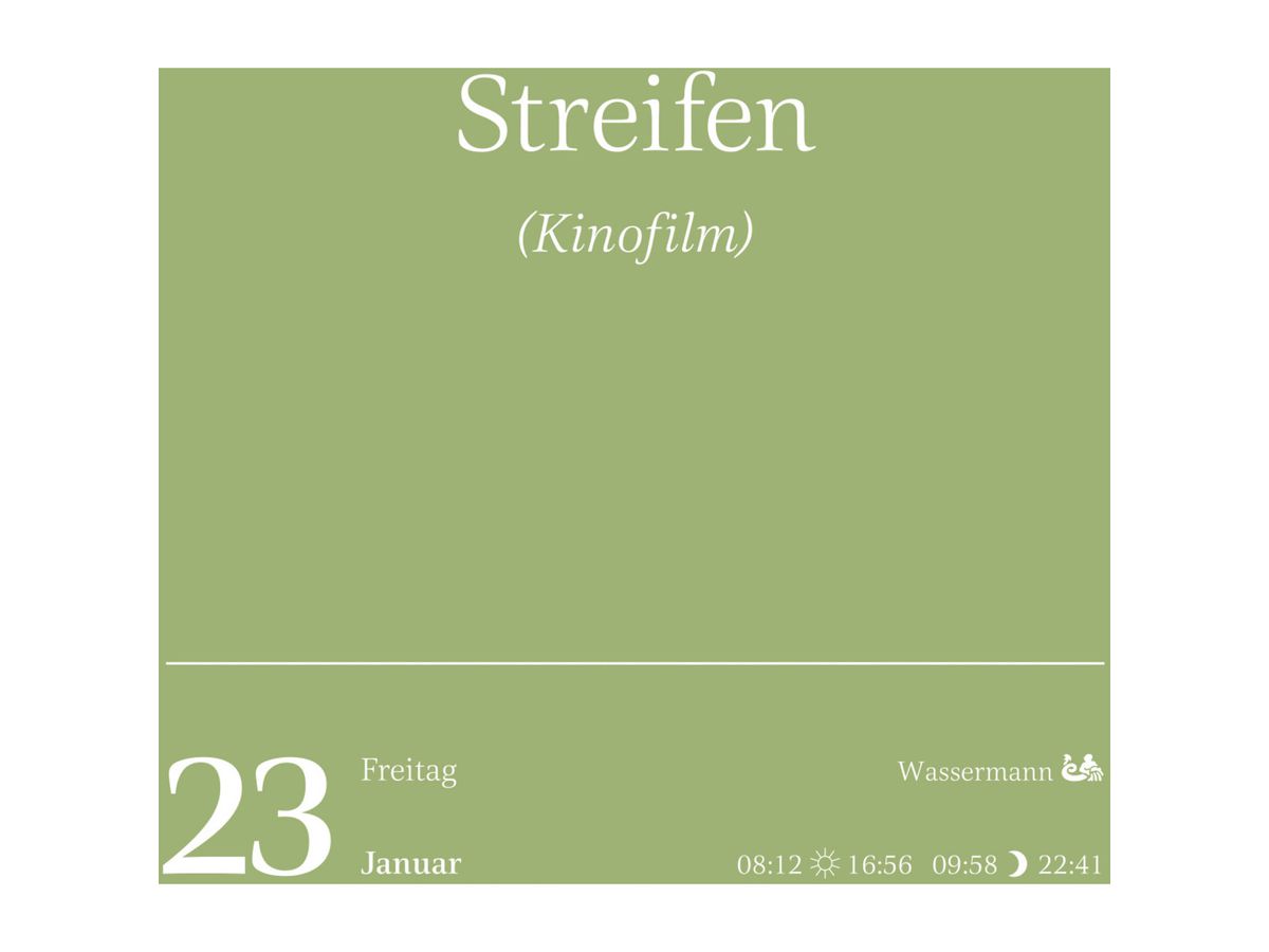 HARENBERG Calendario a strappo 2026 3310079+26 Duden Wortschätze DE 11x14cm (9783840036699)