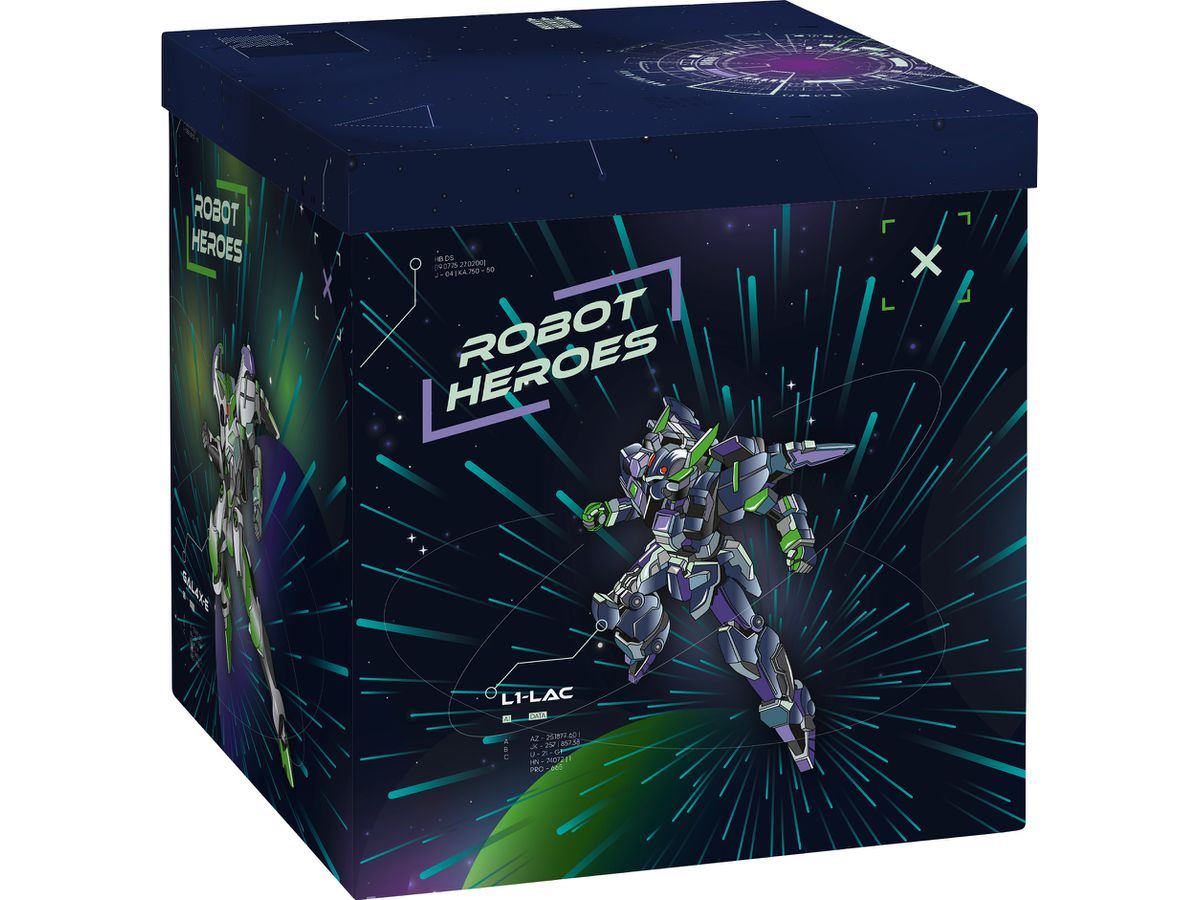 STEWO Geschenkbox Robot 2551517798 bla 23x23x24cm (7630050885901)