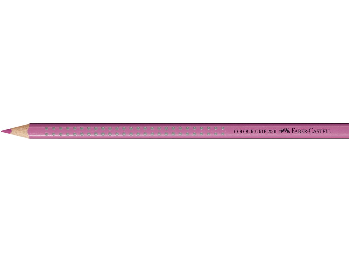 FABER-CASTELL Crayon de couleur Colour Grip 112419 magenta (4005401124191)
