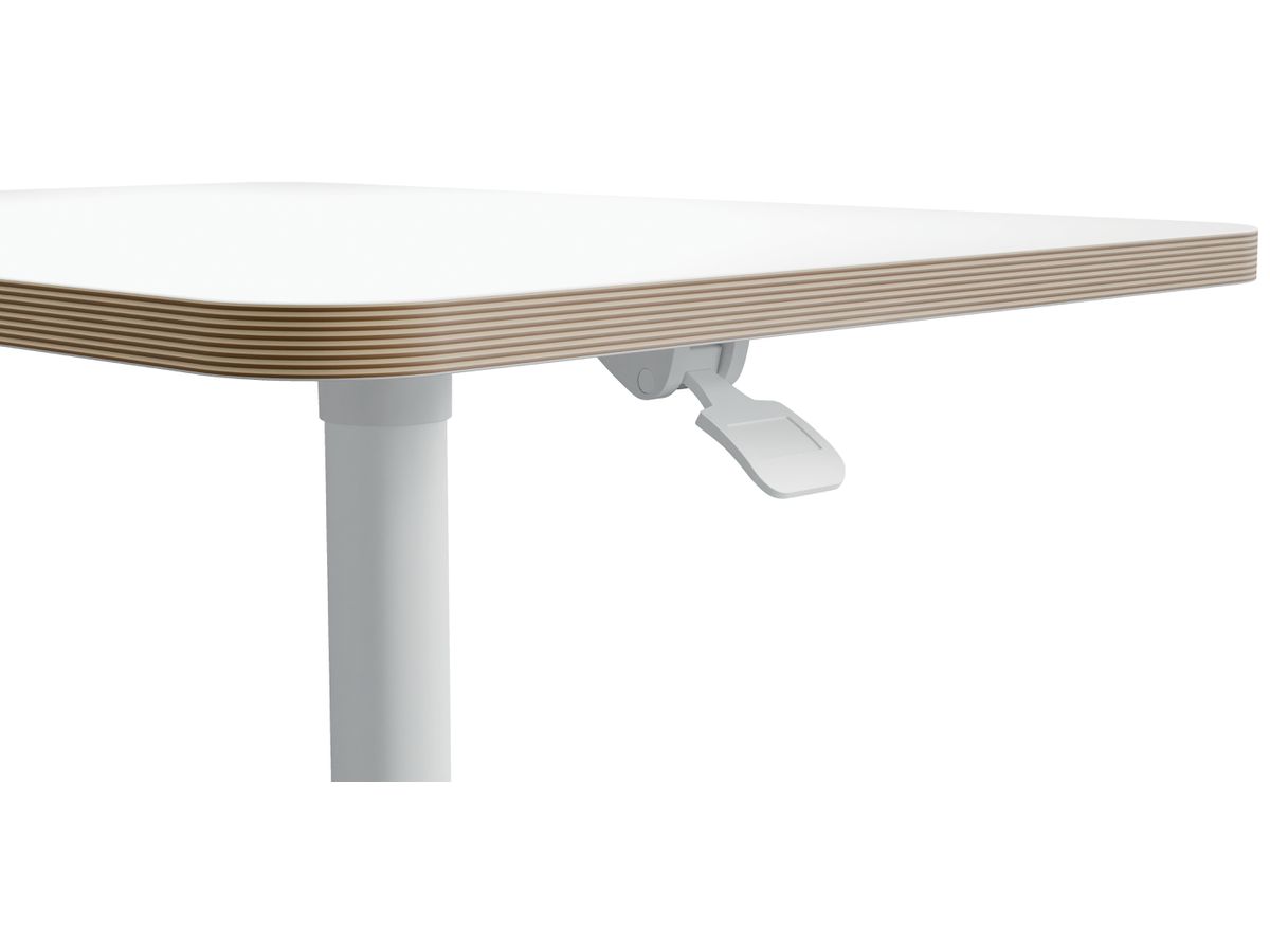 LEITZ Tavolo mobile ERGO 6536-00-01 regolabile manualmente (4002432138395)