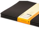 MOLESKINE Notizheft Cahier XL 25x19cm 705014 liniert, schwarz 3 Stück (9788883705014)