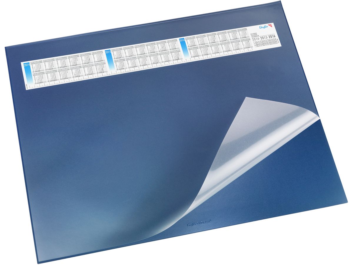 LÄUFER Schreibunterlage 65x52cm 44655 Durella/DS blau (4006677446550)