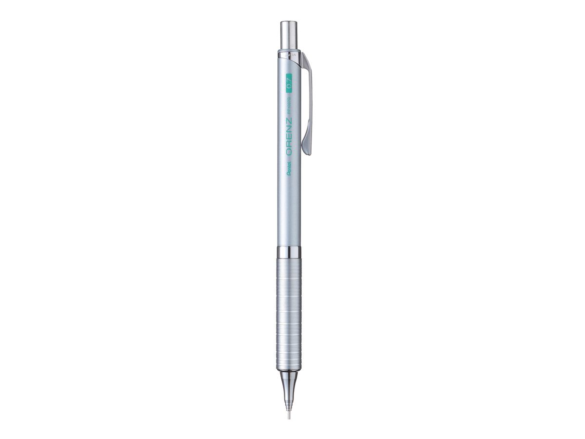 PENTEL Porte-mine Orenz 0,7mm XPP1007G-ZX Metal Grip, argent (0884851029928)
