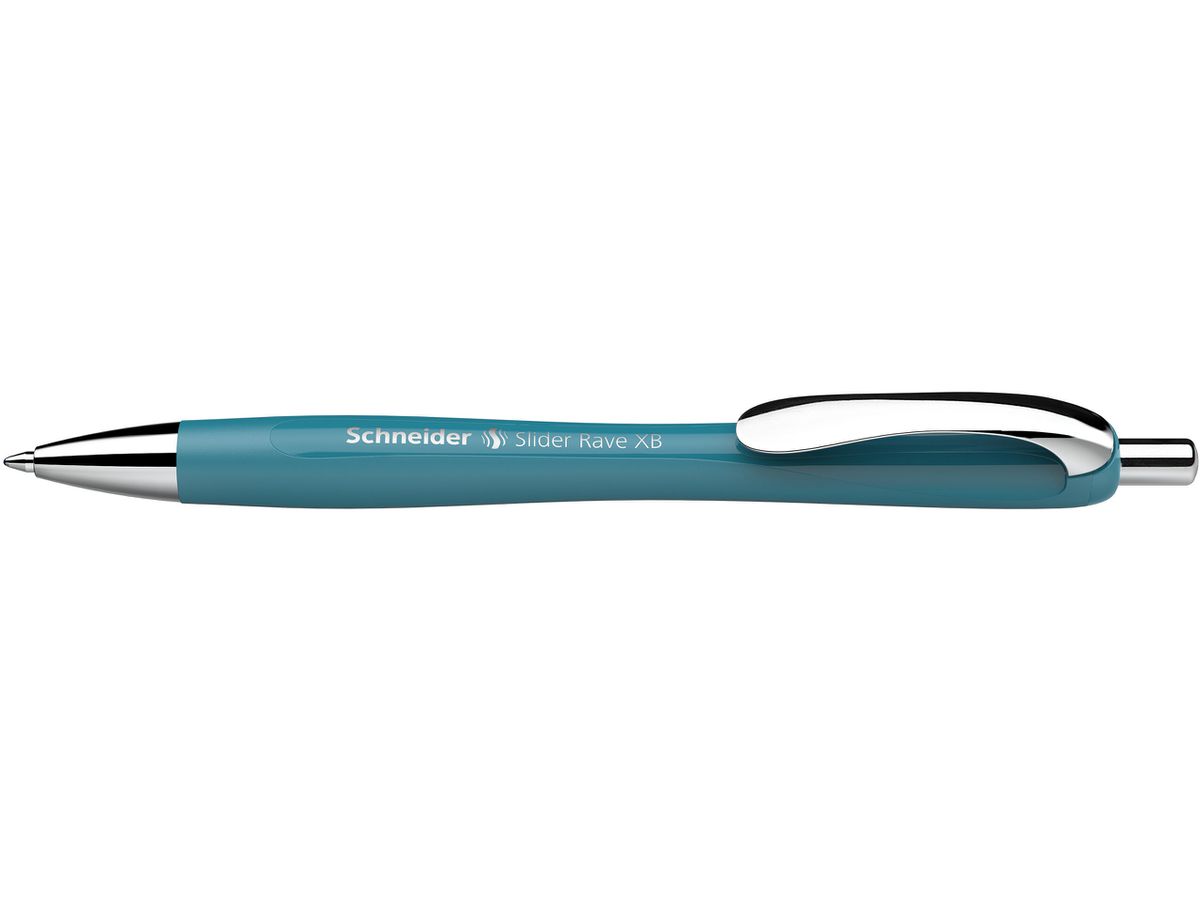 SCHNEIDER Penna sfera Slider Rave XB 132513 teal, refill 0.7mm (4004675175298)
