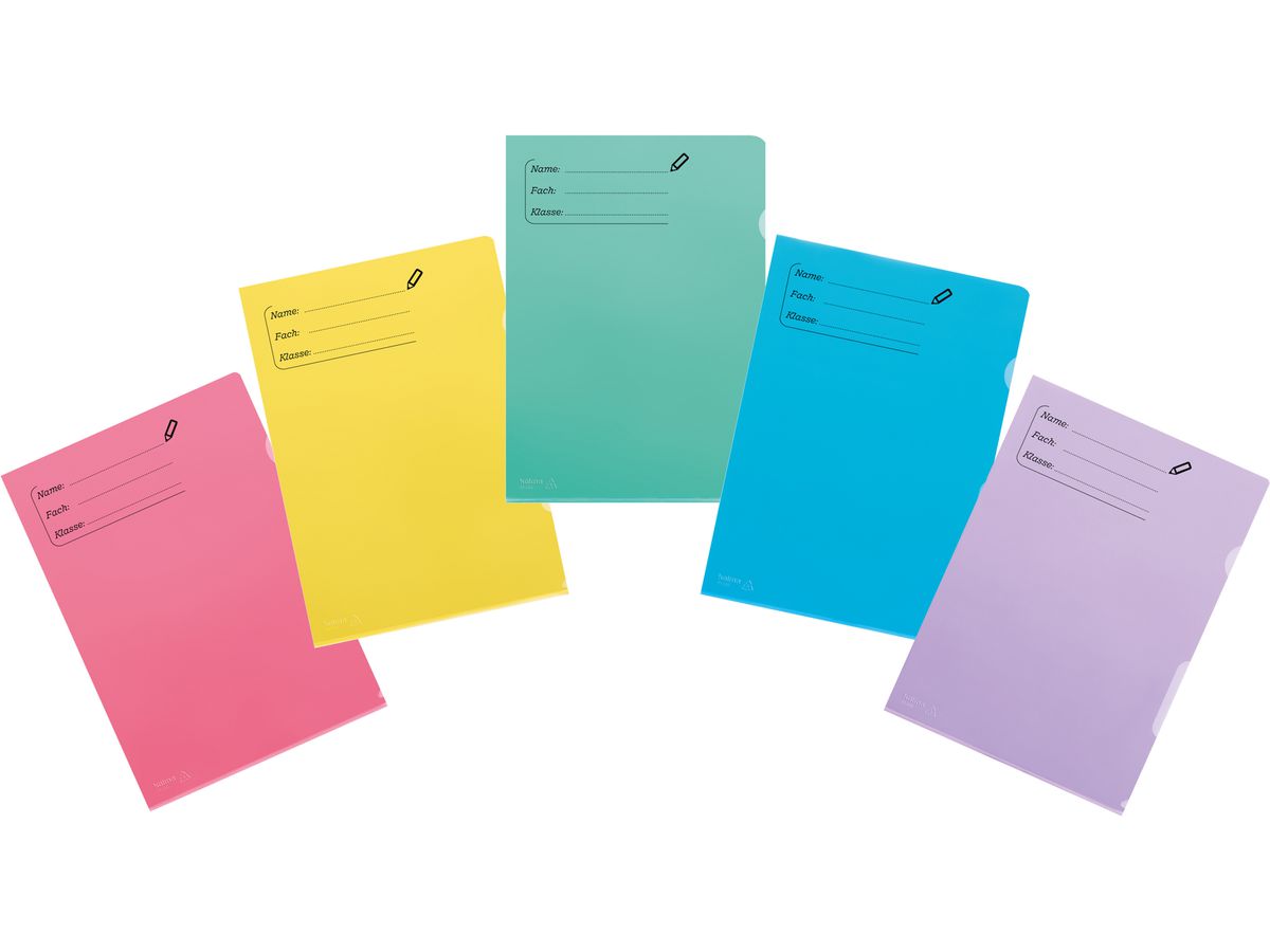 KOLMA Cartellina Fashion Schule 59.904.19 A4 assortiti 10 pezzi (7611967591871)