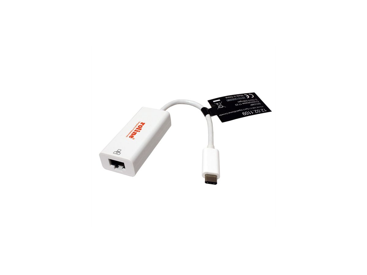 ROLINE USB-C 3.1 to Gigabit Ethernet 12.02.1109 (7611990131068)