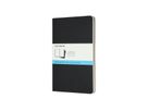 MOLESKINE Cahier 3x 13x1.4x21cm 719213 pointé, noir, 80 pages (8058341719213)