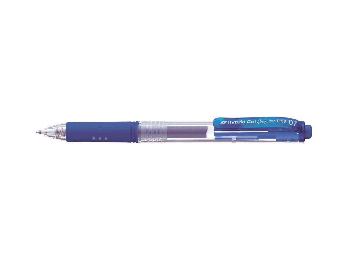 PENTEL Hybrid Gel Grip K157-C bleu (3474377922420)