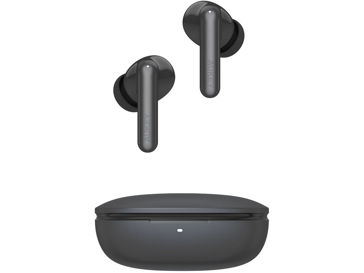 AUKEY Move Portable Earbuds EP-B2 GR TWS, Hybrid ANC Grey (0689323788637)