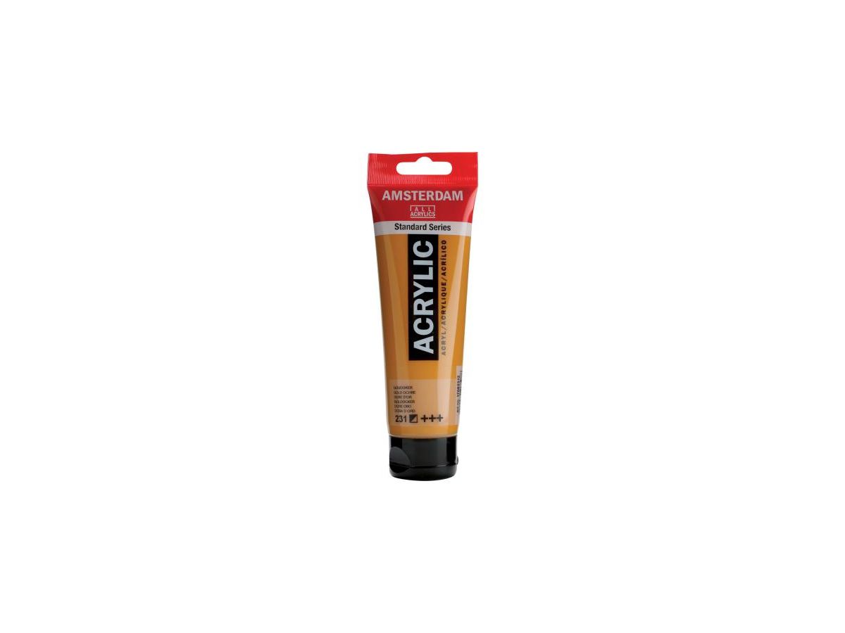 AMSTERDAM Peinture acrylique 120ml 17092312 ocre 231 (8712079267988)