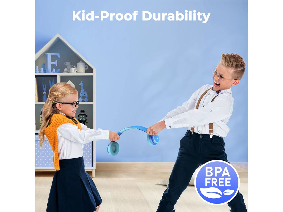 ICLEVER Active Noise Cancel Headphones C17-2083N-02 BTH26, BT, 60h, blue (6934911794502)