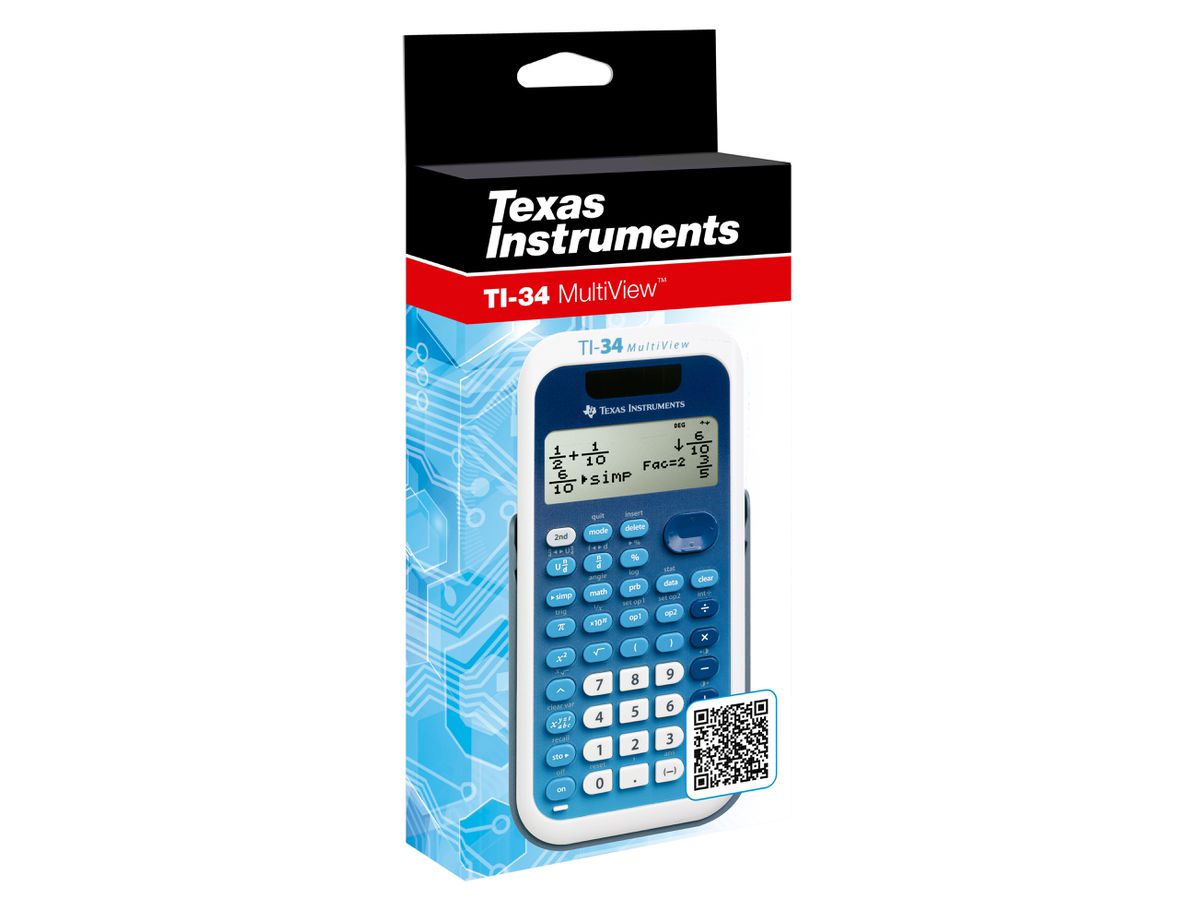 TEXAS INSTRUMENTS Calculatrice école TI34MULTI (3243480107006)